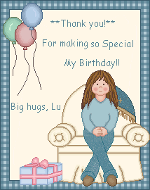 Happy Birthday, Luciana!