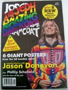 Joseph & Dreamcoat program